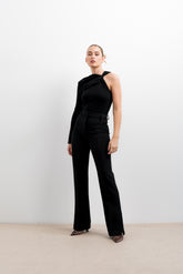 Pantalón de vestir con aberturas